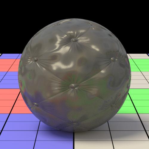 Normal map with distortion applied